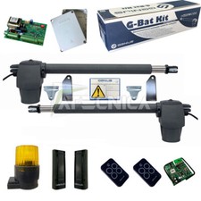 Kit cancello ante battenti FAAC GENIUS G-BAT 400 KIT 230V 433Mhz 4m con 2TX