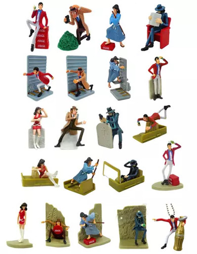 Set personaggi coca - set,