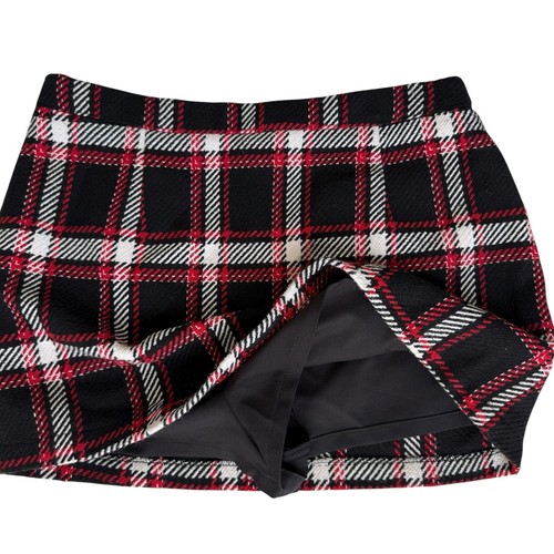 Minigonna quadri preppy - a,