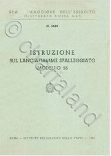 LANCIAFIAMME Mod 55 1967 5660 FLAMETHROWER REGIO ESERCITO Manual DVD