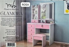 toilette trucco con sgabello