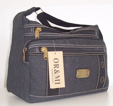 Borsa uomo donna tela tessuto