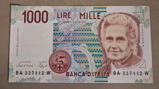 1990 Italy 1000 Lire Note