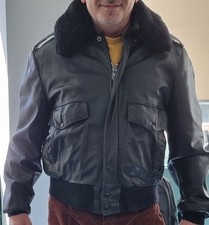 Giubbotto di pelle aviatore