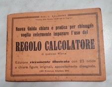 NUOVA GUIDA CHIARA E PRATICA DEL REGOLO CALCOLATORE BUONE CONDIZIONI