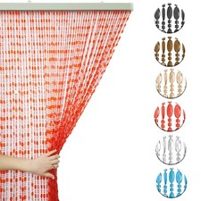 Tenda Antimosche Anti Insetti Porta Finestra con Fili e Perline in PVC 3 Misure