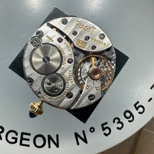 Movimento Orologio Piaget 9P2 non funzionante +quadrante corona e lancette orig.