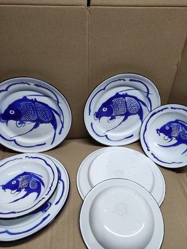 Servizio piatti goldfish - piatti,