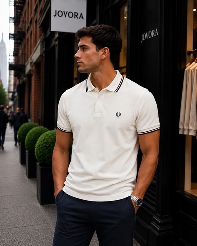 Polo fred perry doppia - perry, punta