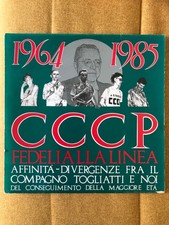 CCCP - Fedeli Alla Linea ‎– 1964-1985 Affinità-Divergenze ORIG.VINILE ROSSO 1986