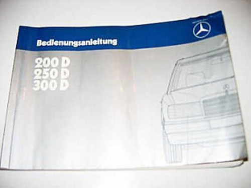 W124 manuale uso - w124, e