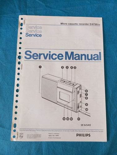 D6720 micro cassette - micro, recorder