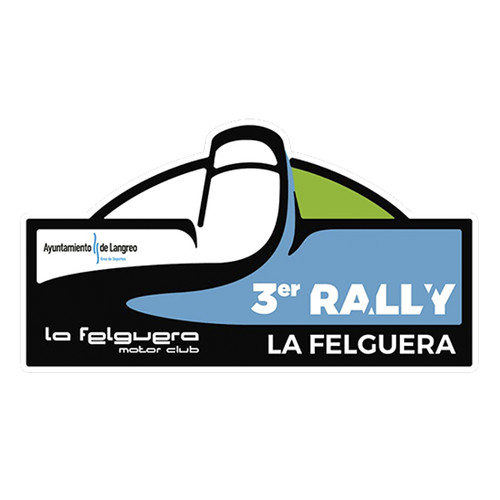 Adesivo targa rallye - targa,