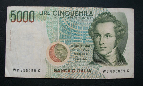 5000 lire vincenzo - lire,