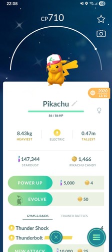 Cappello pikachu frassino - cappello,