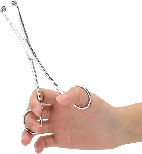 Pinza per piercing acciaio - piercing, in