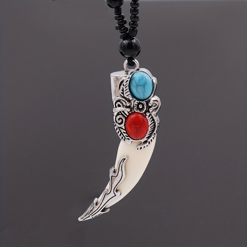 Collana catena perle vetro