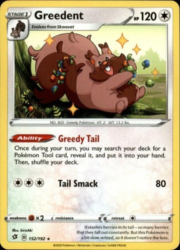 Greedent rara - (swsh02-152),