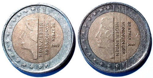 Euro moneta paesi bassi - 2-euro,