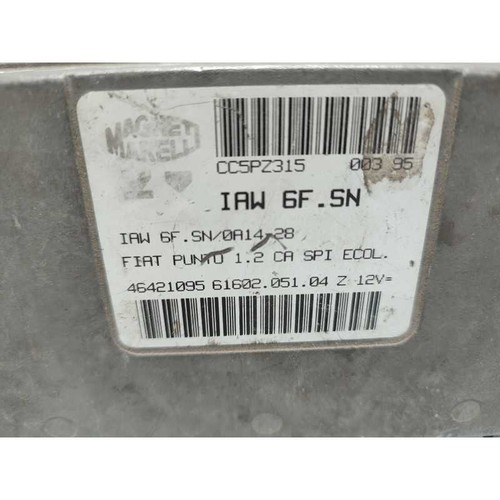 Centralina ecu per fiat punto - centralina,