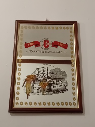 Specchio pubblicitario caffè - specchio,