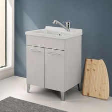 Mobile lavatoio 60x50 - , grigio