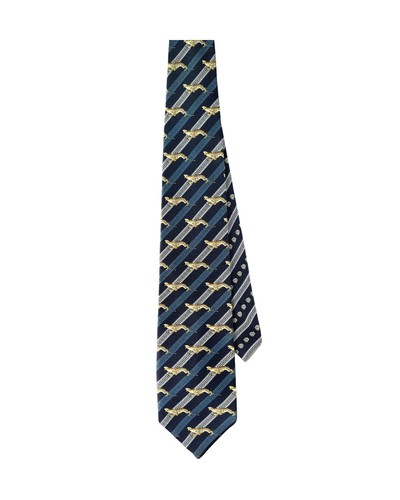 Cravatta seta versace - seta, blu