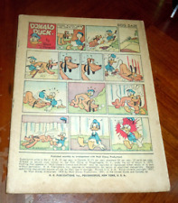 WALT DISNEY'S COMICS AND STORIES #6 (1941) Completo, senza copertina MOLTO RARO