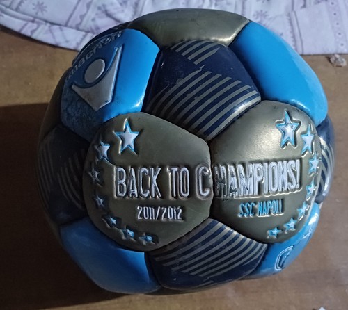 Pallone calcio napoli macron - calcio,