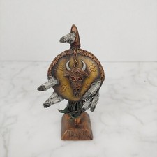 Statua artistica totem bufalo