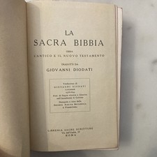 LA SACRA BIBBIA Antico e Nuovo