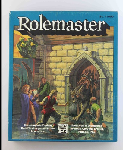 Rolemaster fantasy rpg box set - rpg,