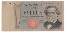 1000 LIRE GIUSEPPE VERDI II TIPO  SERIE SOSTITUTIVA XA G DECR 1975  R2