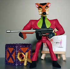 Resaurus Crash Bandicoot Fan Art - Pinstripe Potoroo Action Figure VDVorteX