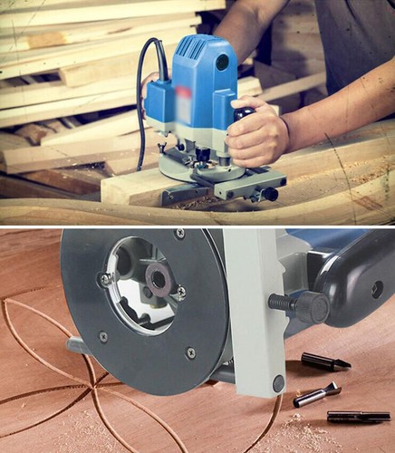 Fresatrice elettrica per legno