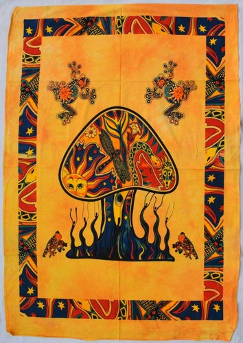 Arazzo mandala indiano albero