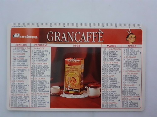 1998 calendario tascabile - 1998,