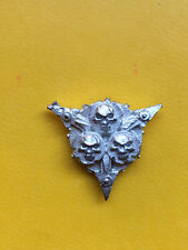 Games Workshop Citadel Warhammer 40K Chaos Space Marines Plague Nurgle Icon RARE