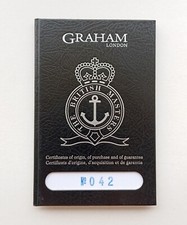 GRAHAM Guarantee Warranty (Unwritten) CHRONOFIGHTER Oversize GMT Big Date 2OVGG