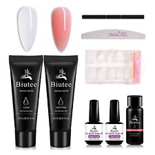 Kit Acrilico Gel per Unghie Completo Senza Lampada, Gel Ricostruzione Unghie, Tr