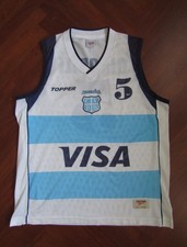 Canotta GINOBILI VIRTUS KINDER BOLOGNA ARGENTINA camiseta basket jersey maillot