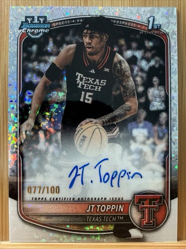 Toppin 2025 bowman 1 - jt, 1°