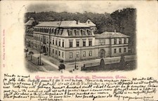 Cartolina Gotha in Turingia, Pensione Seyfarth, Palazzo d'Inverno,... - 11257723