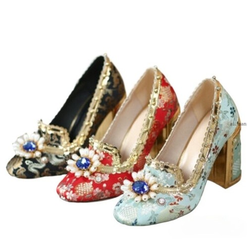 Scarpe donna perline - , strass