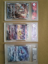 Trio Zenith Regale italiano Raikou Graad 10 E Suicune Bgs9 Entei Graad9