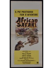 locandina  AFRICAN SAFARI ron