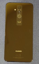 VETRO BACK COVER SCOCCA POSTERIORE TASTO IMPRONTA HUAWEI MATE 20 LITE SNE-LX1 bk