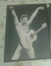 Quadretto in legno Freddie Mercury