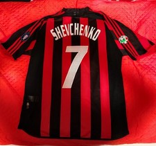 Maglia AC Milan Home 2003 - 2004  Shevchenko 7 Size XL Serie A Adidas