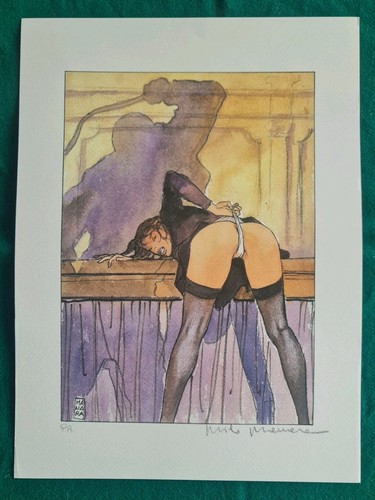 Milo manara stampa firmata - manara,